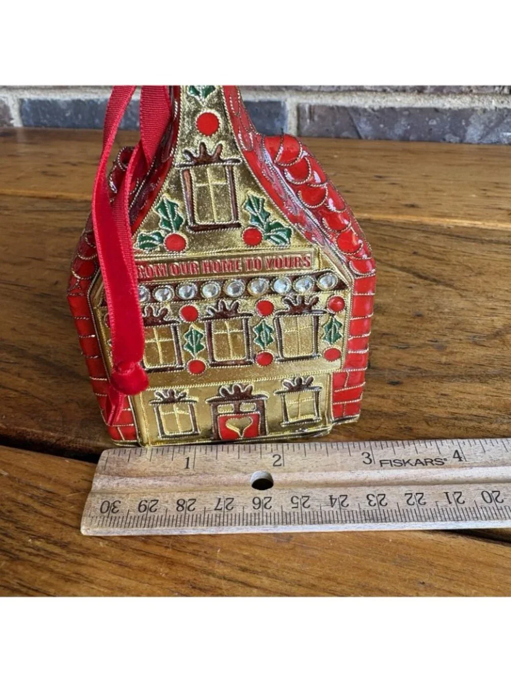 Dillard's 2009 Cloisonne Ornament Collectible Collection House No Box